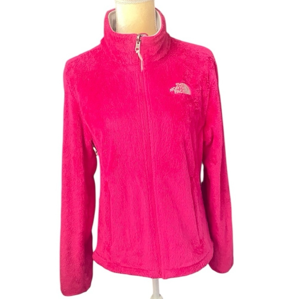 North Face High Fleece Zip Up Jacket Sz M